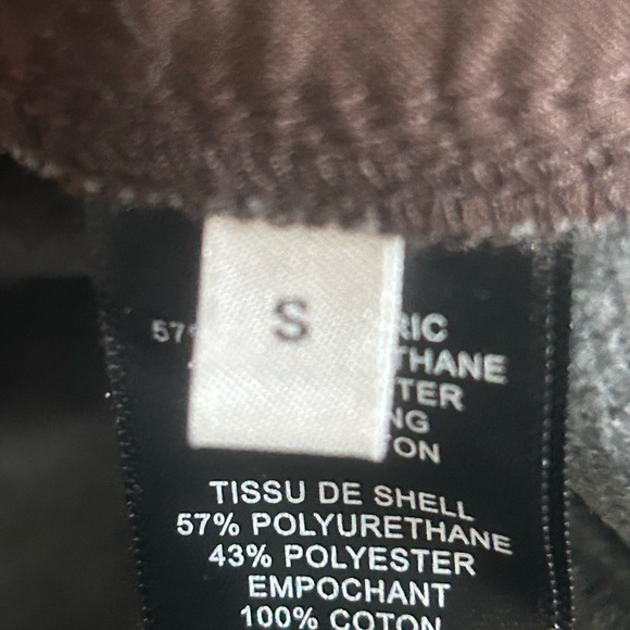 Rebecca Taylor Womens Brown Leather Wide Leg Pants Drawstring Waist NWOT Small - Picture 7 of 10